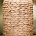 Small Rope Effect Table Lamp 45cm