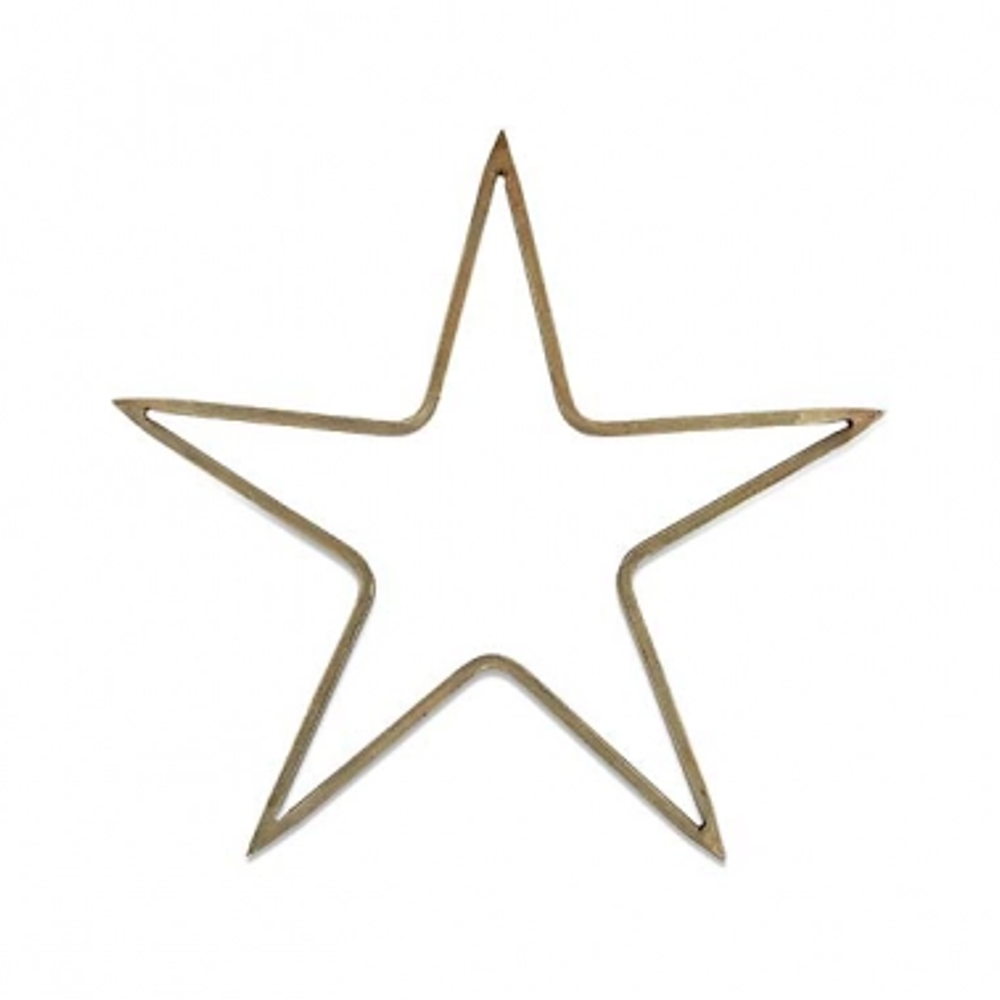 Solid Brass Maru Brass Stars - Choice of Sizes