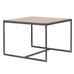 Solid Reclaimed Teak and Iron  Sie Table 50 x 50cm | Annie Mo'