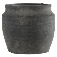 Clay Athens Grooved Pot 12cm | Annie Mo's