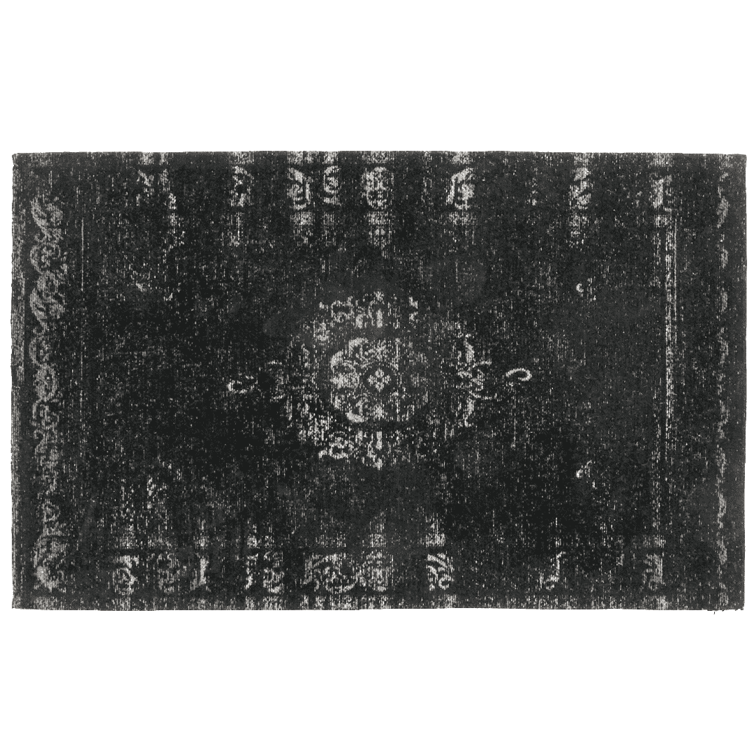 Grand Rug - Black and Grey - Different Sizes