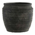Grooved Rustic Grey Planter | Annie Mo's