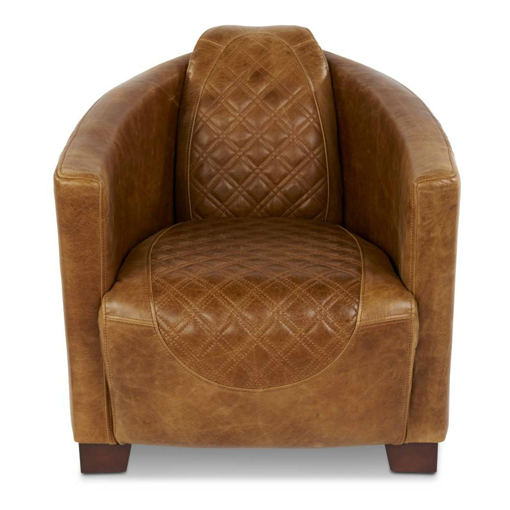 Diamond Stitch Tub Armchair