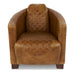 Diamond Stitch Tub Armchair