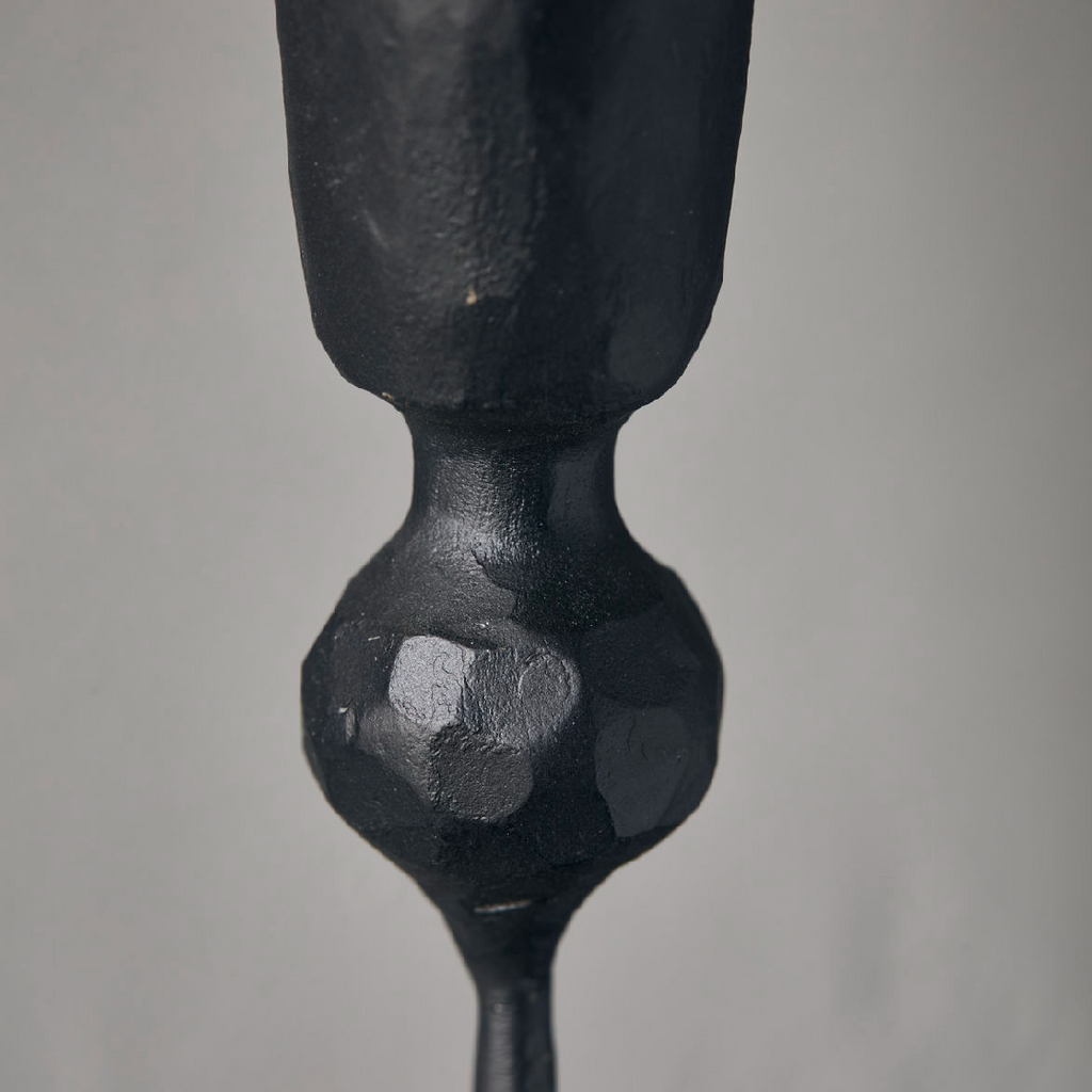Black Trivo Candle Stick 18cm 2