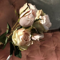 Soft Pink Vintage Rose Spray | Annie Mo's