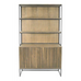 Timo Two Door Sideboard with Slatted Front 90cm High