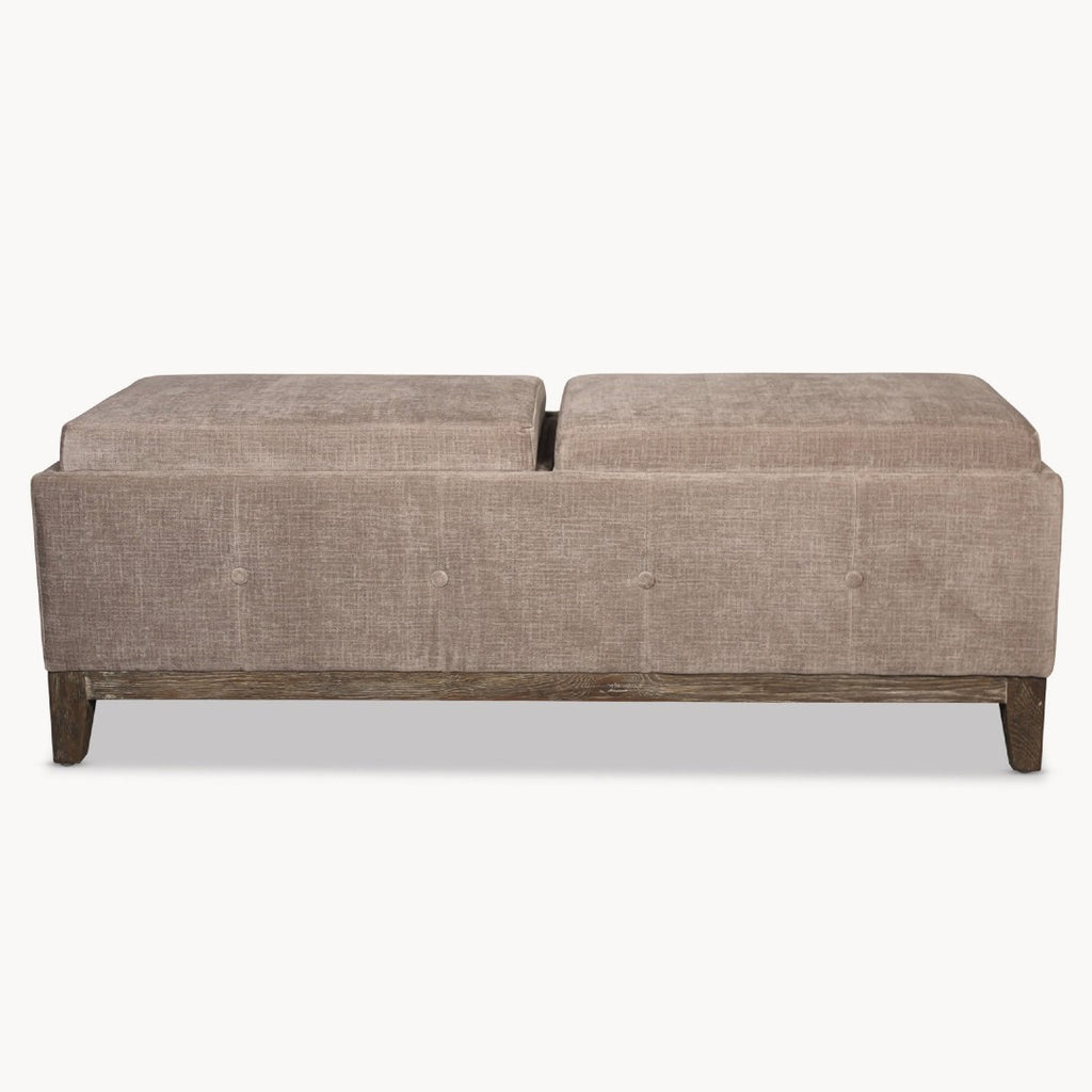 Colleville Storage Ottoman with Tray - Colour Choice