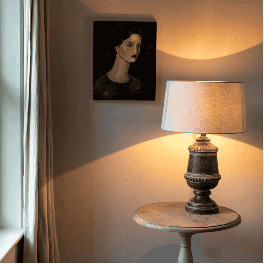Table Lamp Elodie Flint Grey 55cm