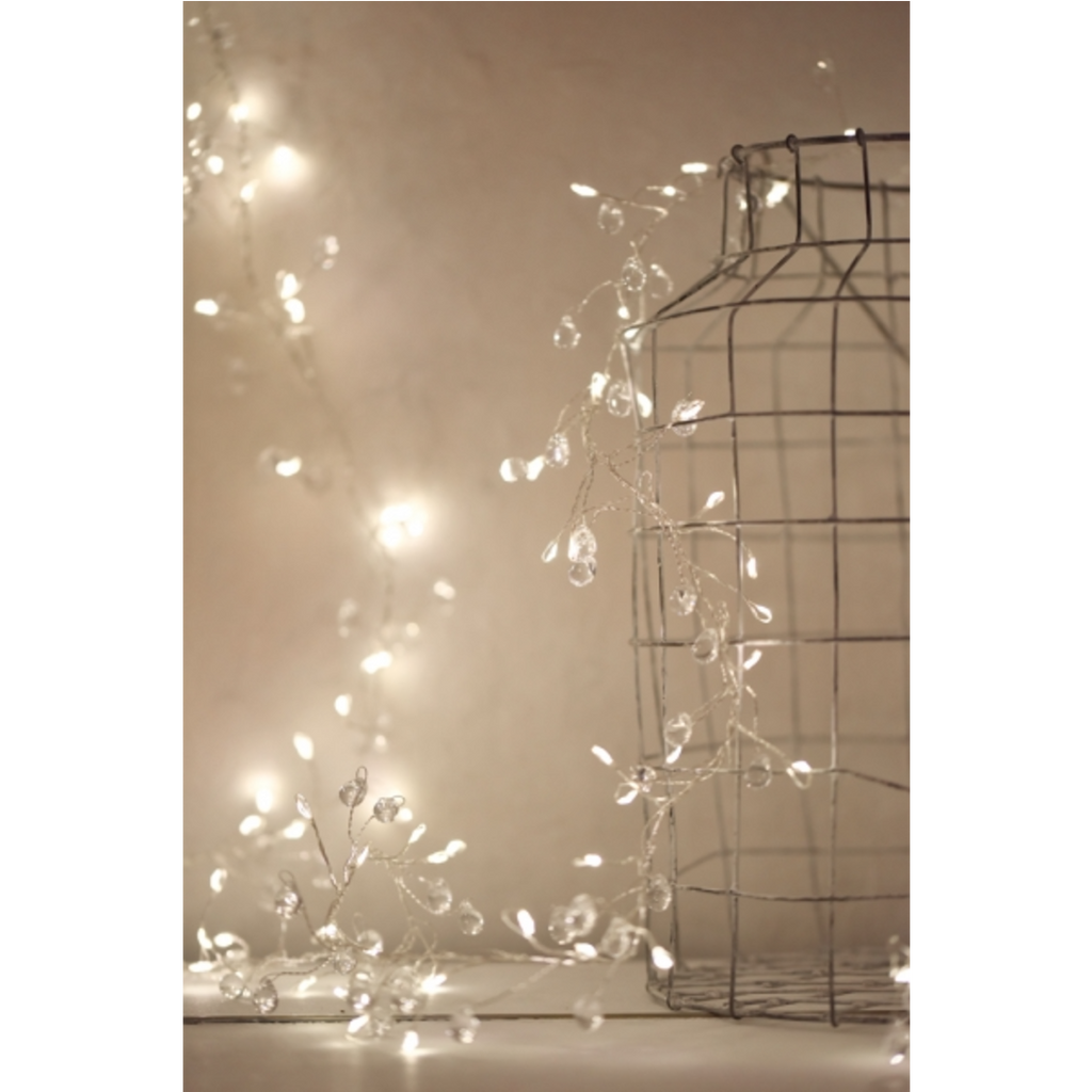 Crystal Cluster LED Lights Mains Operated | Annie Mo's