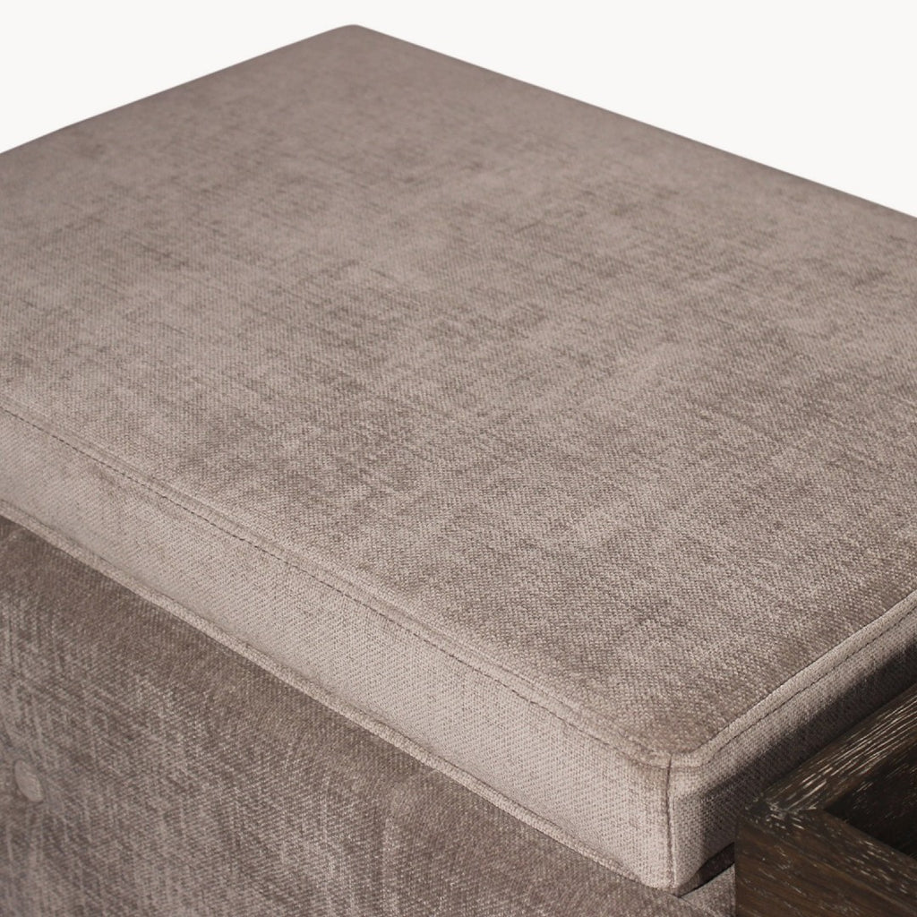 Colleville Storage Ottoman with Tray - Colour Choice
