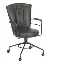 Dover Office Chair Grey | Annie Mo's
