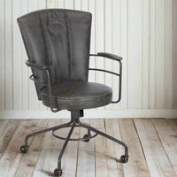 Dover Office Chair Grey | Annie Mo's