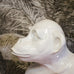 White Monkey With Bowl Figure