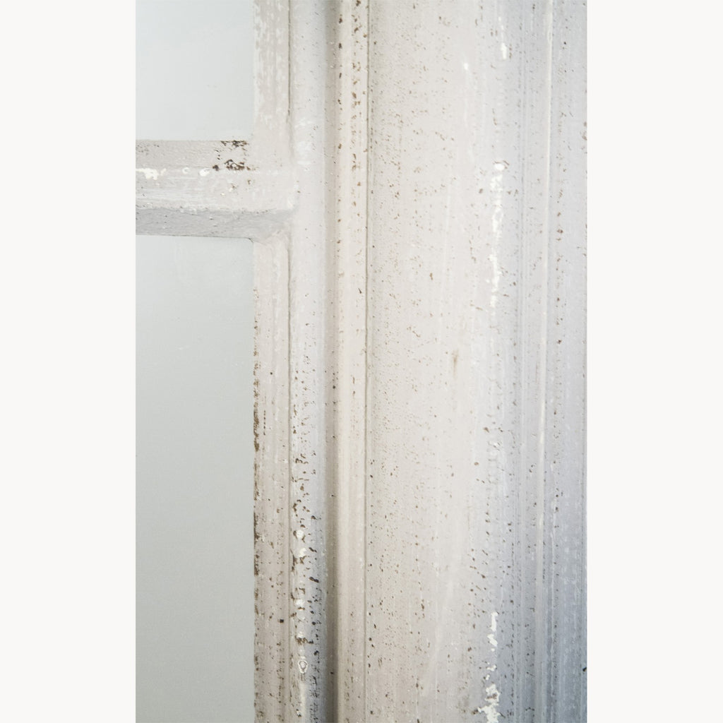 Wilton Grey Panel Window Mirror 104cm