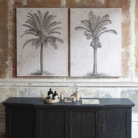 Brockby Set Of Two Canvas Palm Wall Art 120cm |  Annie Mo's