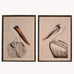 Brookby Set of Two Framed Pelican Wall Art 74cm
