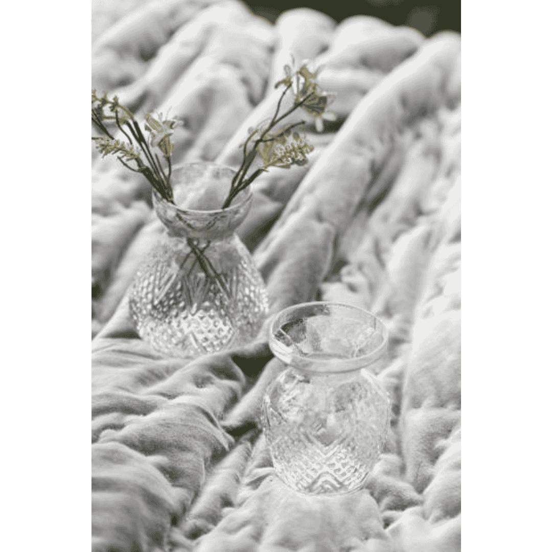 Glass Bud Vase 10cm