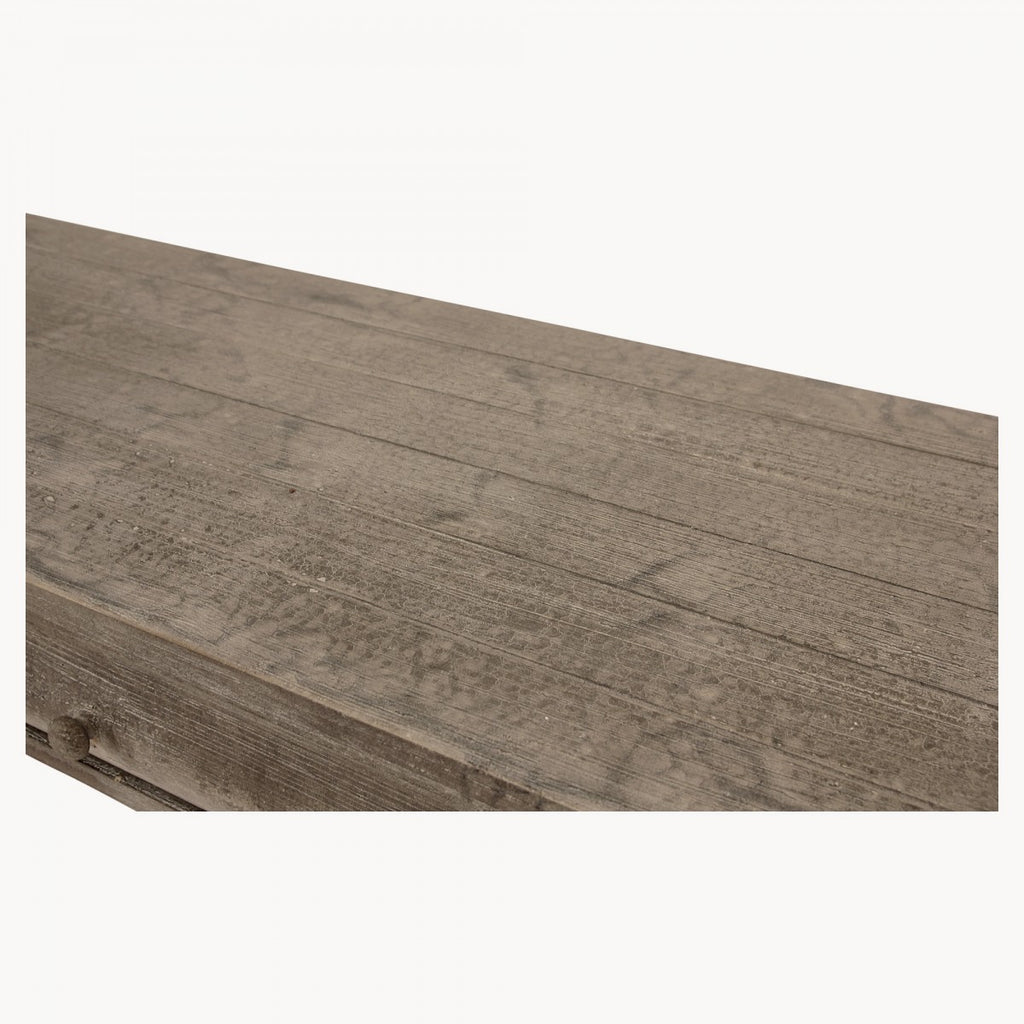 Ilkley Large Distressed Weathered Console Table 240cm