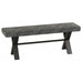 Fusion Small Upholstered Bench - CLEARANCE