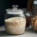 Glass Storage Jars with Glass Lids