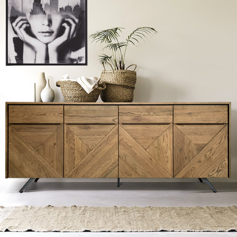 Hudson 4-Door Sideboard