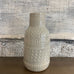 Soft Grey Patterned Glazed Vase 35cm | Annie Mo's B