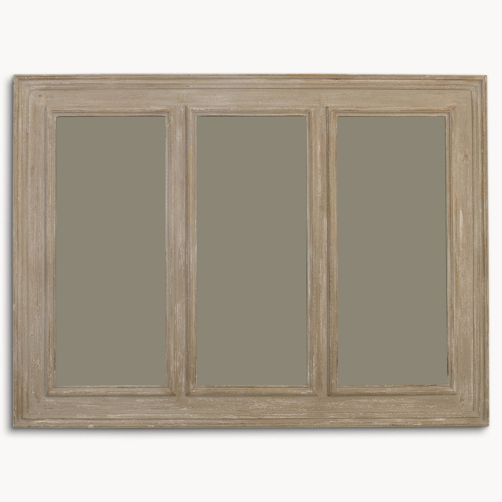 Elise Panelled Window Pane Mirror | Annie Mo's