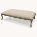 Beige Padded Coffee Table - Large