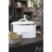 White Ceramic Oval Bread Bin | Annie Mo's