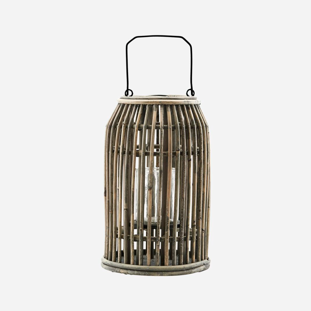 Rattan Lantern 32cm | Annie Mo's