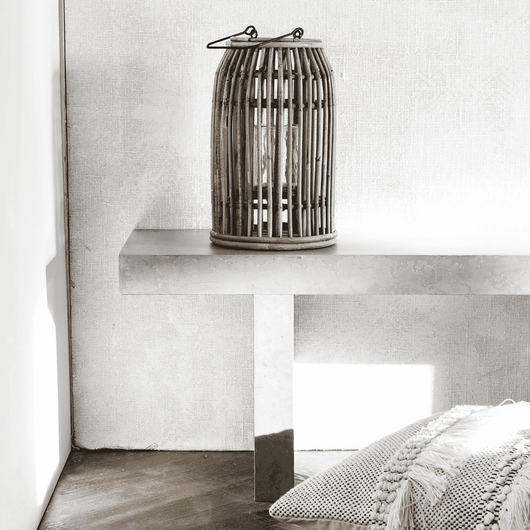 Rattan Lantern 32cm