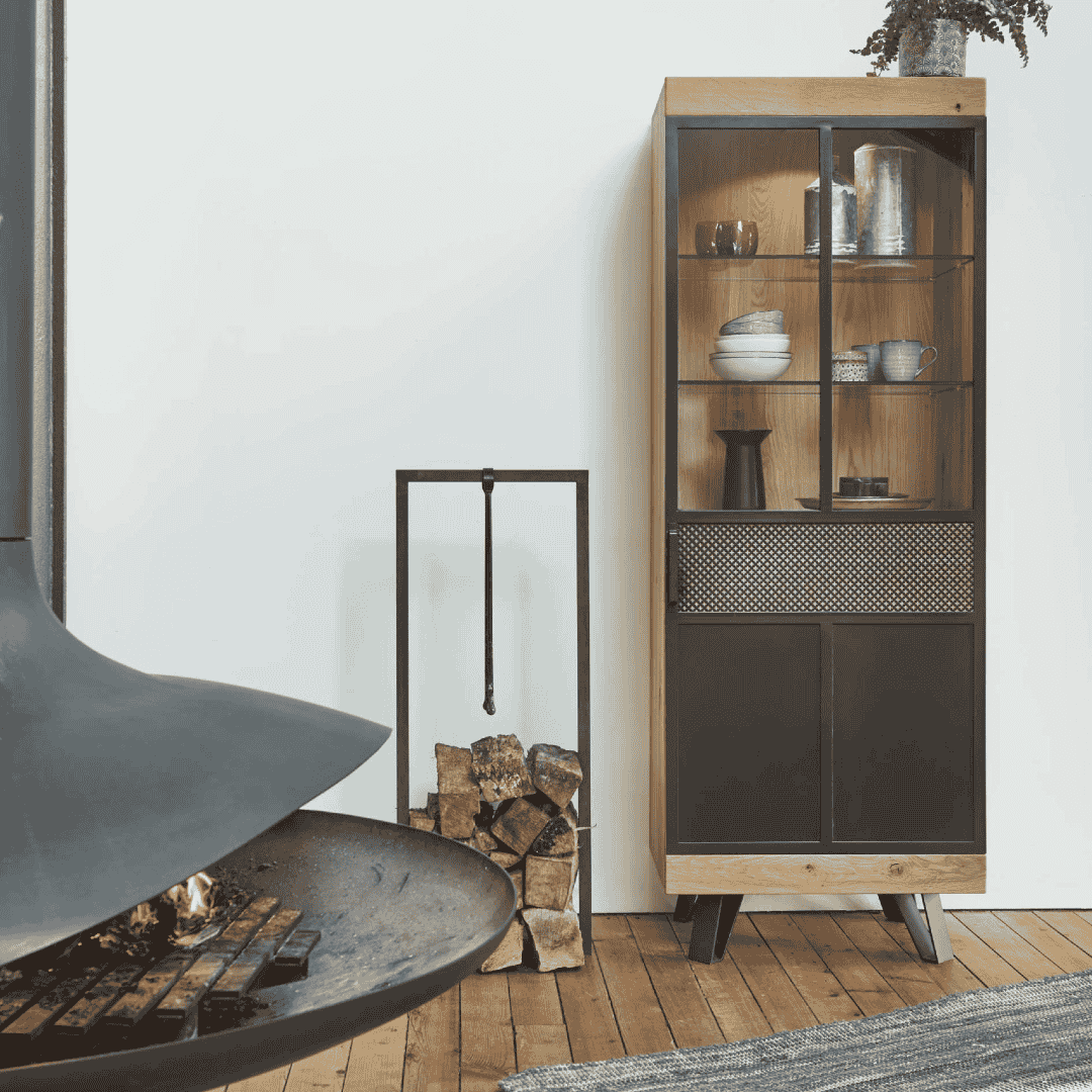 Elements Tall Display Cabinet | Annie Mo's