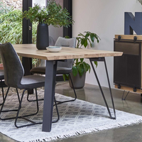 Elements Dining Tables with Four Pin Legs 110cm Wide