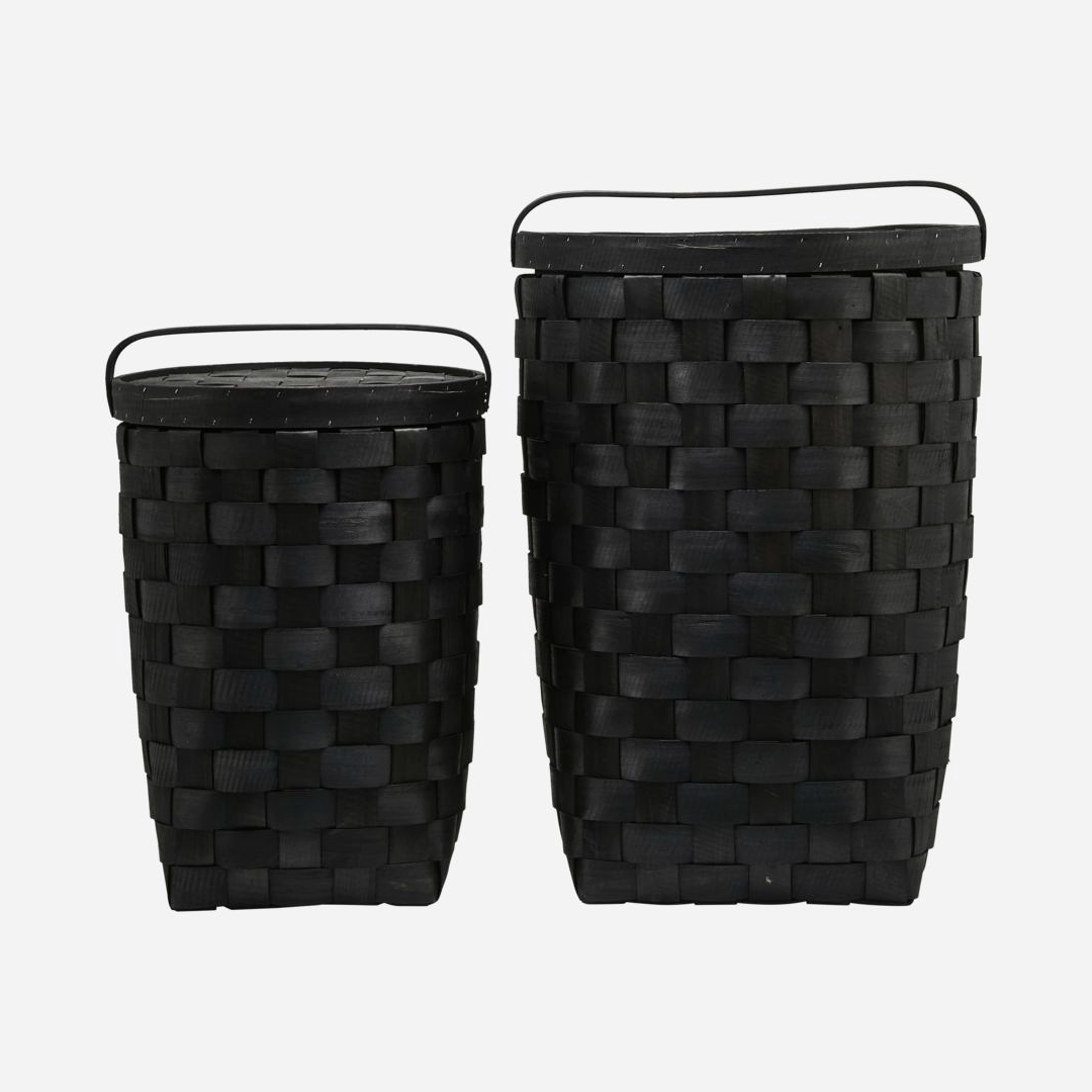 Large Black Basket