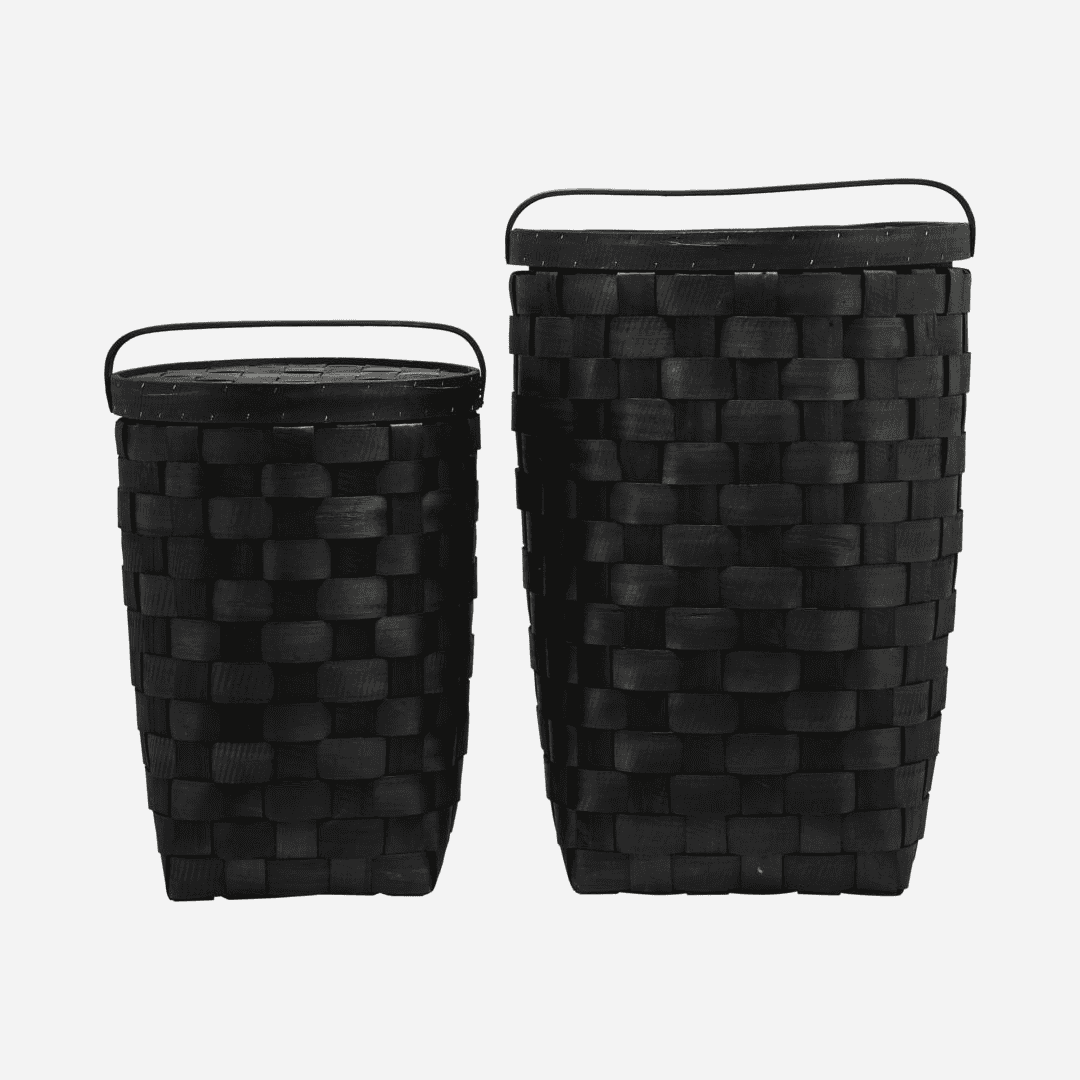 Large Black Basket-3