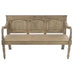 Vintaged Bench with Back 154cm | Annie Mo's