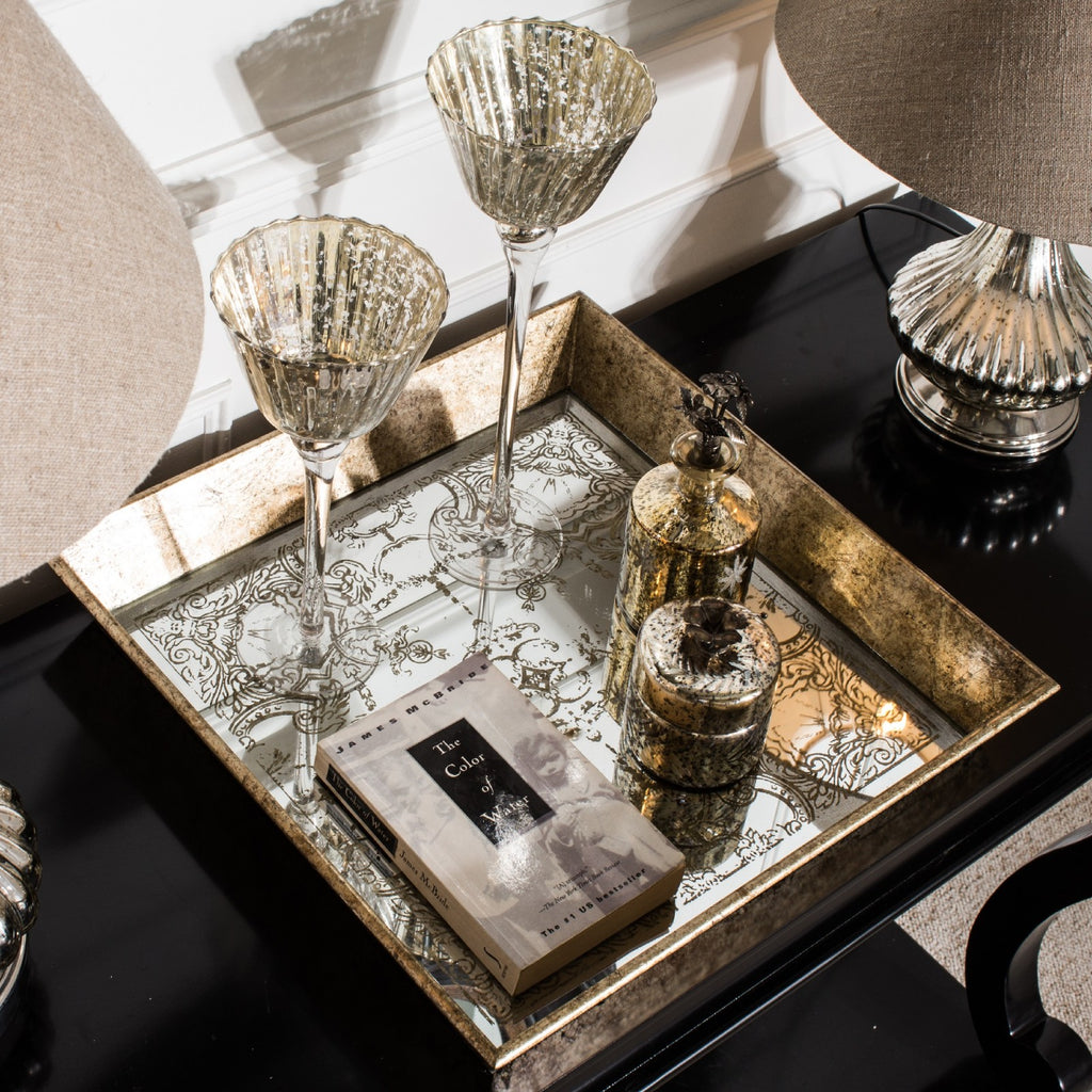 Waltham Tray with Decorative Pattern | Annie Mo's