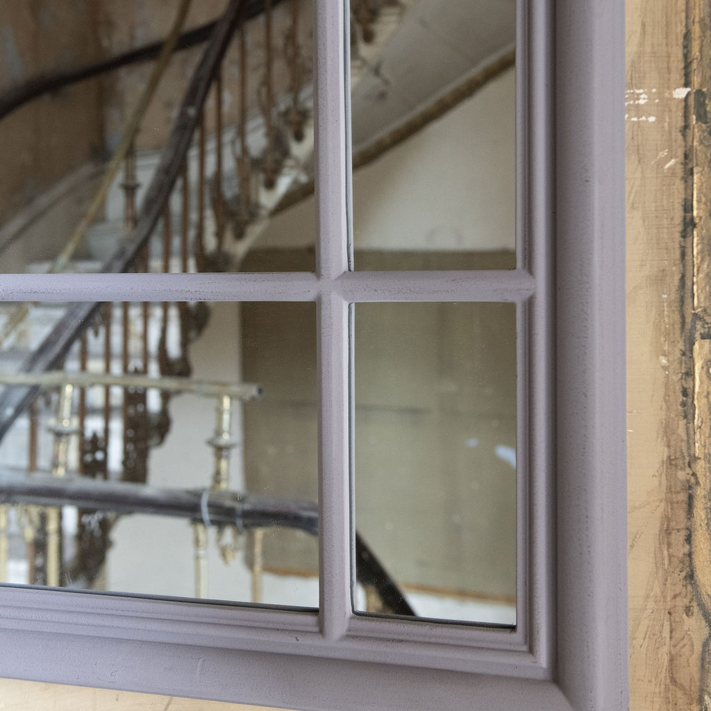 Wilton Charcoal Curved Window Mirror 145cm