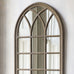Wilton Natural Arched Window Mirror 130cm