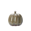 Grey Melange Ceramic Glazed Pumpkins - Size Choice-D