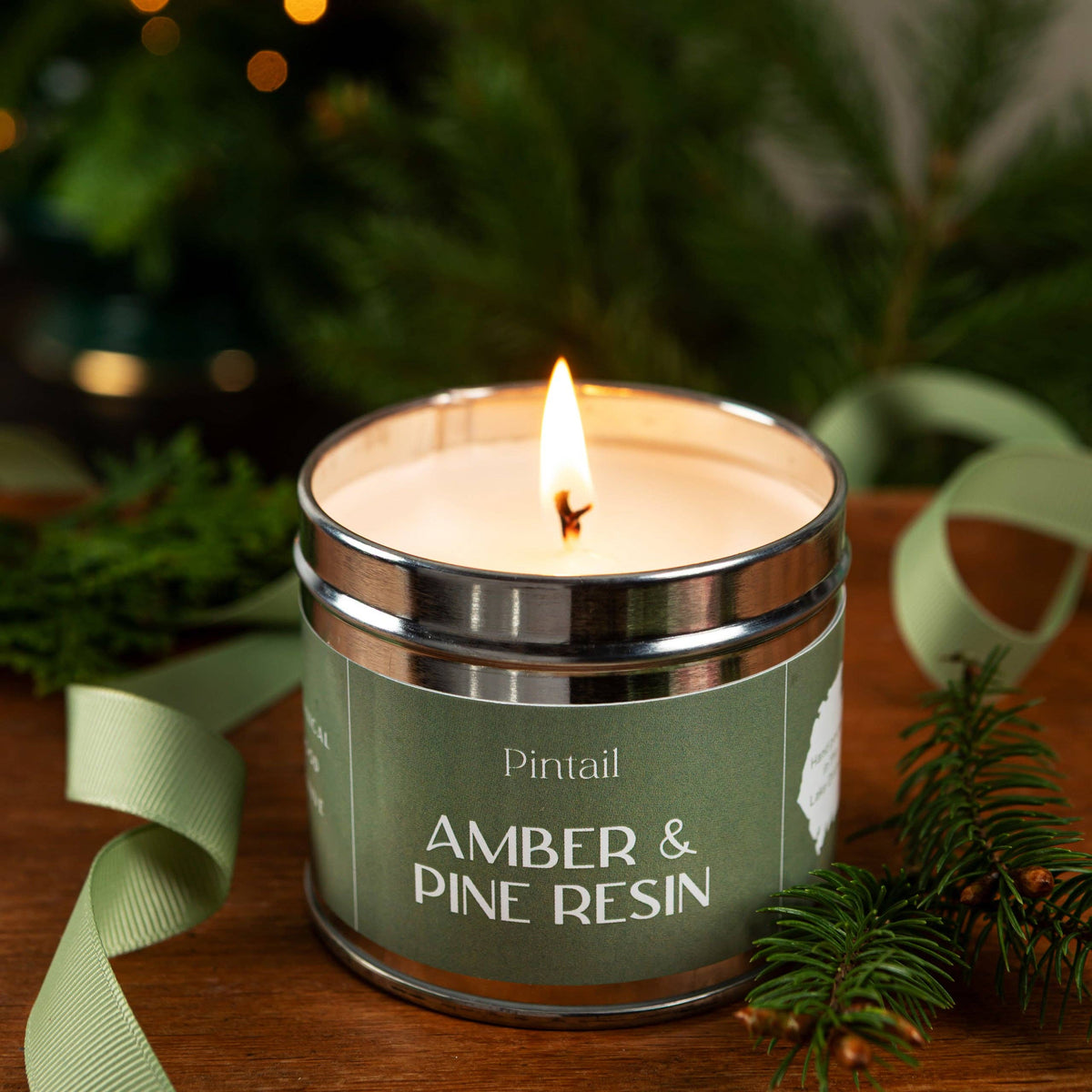 Amber & Pine Resin Classic Tin-B