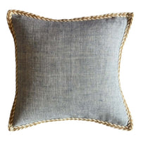 Adiah Linen Cushion with Feather Inner 50X50cm | Annie Mo's