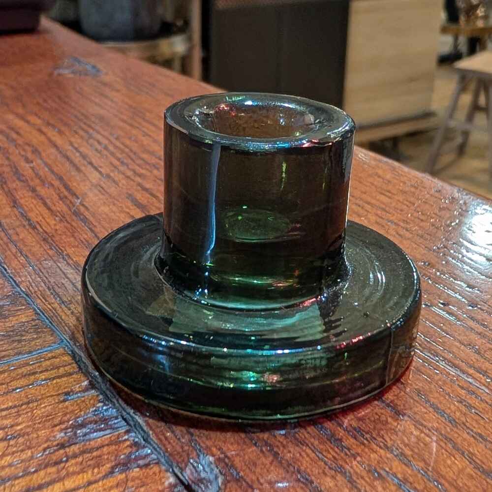 Glass Taper Candle Holder - Colour Choice-C