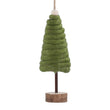 Fabric Hanging Dec 15cm - Green Wrapped Tree | Annie Mo's