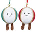 Fabric Smiling Baubles 11cm - Colour Choice | Annie Mo's