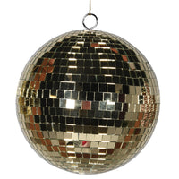 10cm Gold Disco Ball Bauble | Annie Mo's