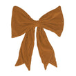 Velvet Clip-on Dec 43cm - Old Gold Bow | Annie Mo's