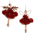 Resin Fairy, 15cm - Burgundy/Floribunda Shape Choice