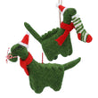 Wool Decoration 17cm - Green Dinosaurs - Style Choice | Annie Mo's